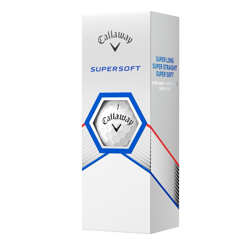 Supersoft Golf Balls - Long Distance, Soft Feel, 12 Pack