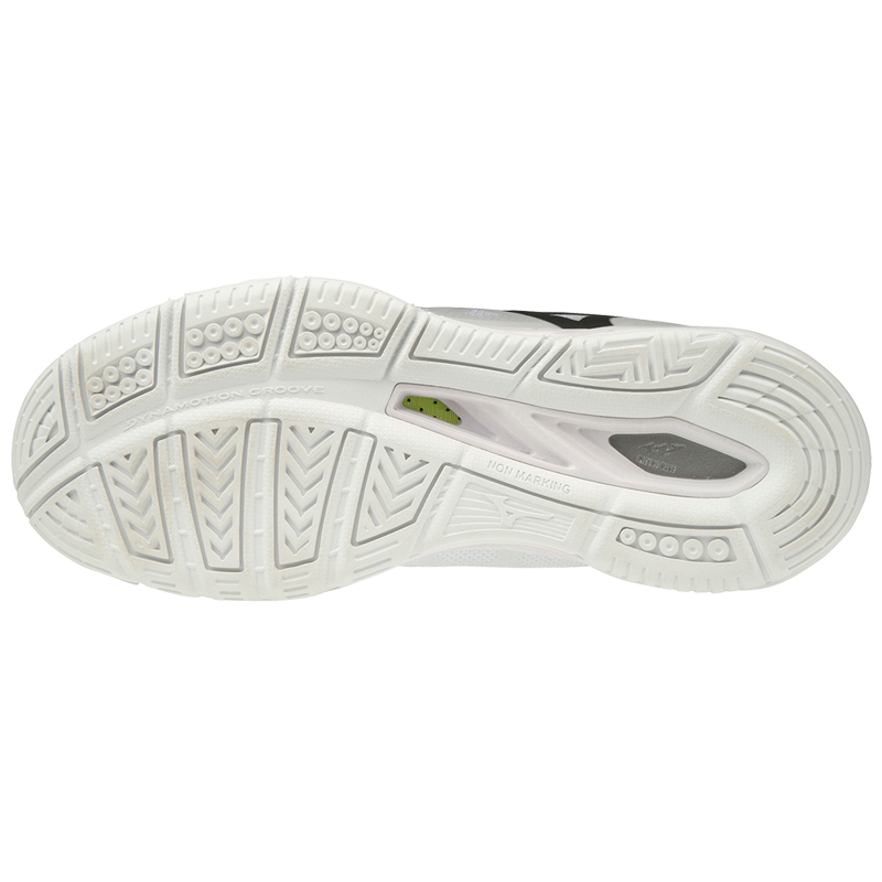Mizuno Women's Volleyball Shoes Wave Supersonic 2 Size 10 White-Black