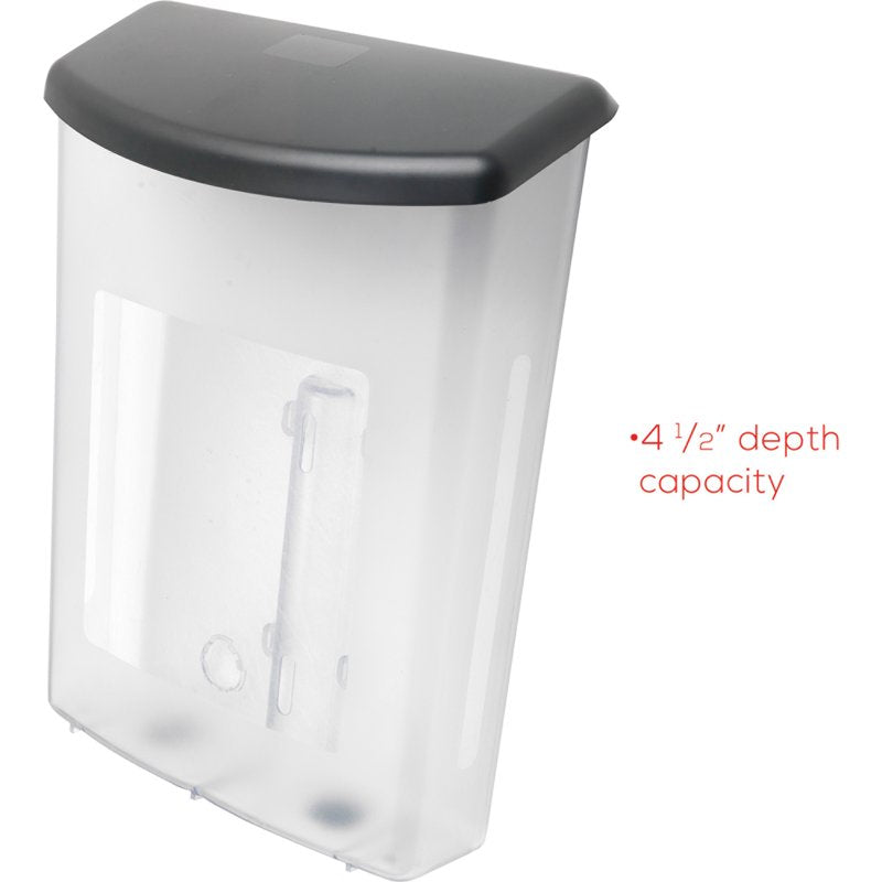 Outdoor Literature Box Weatherproof Clear Document Box for Poles and Posts