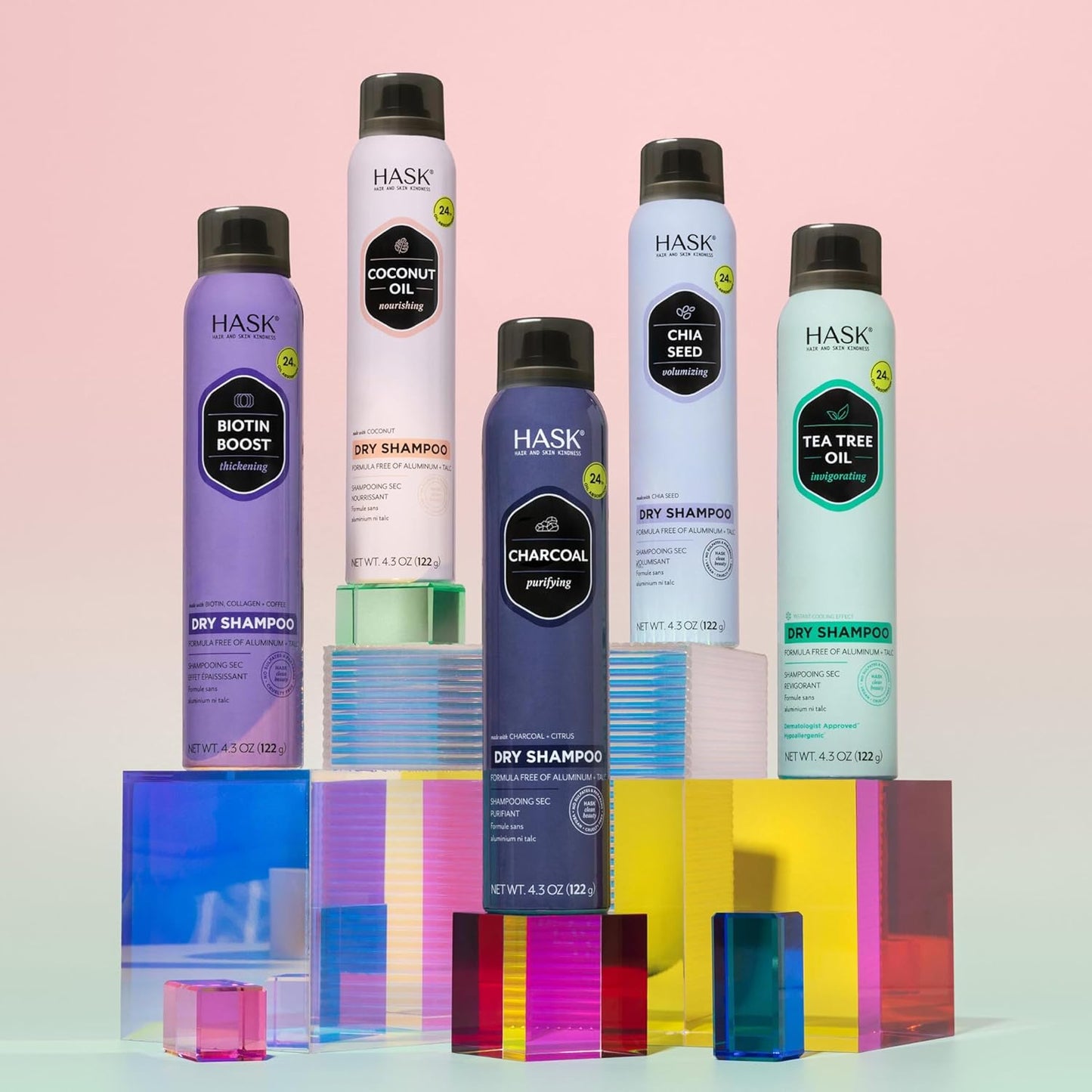 Coconut Oil Dry Shampoo – Nourishing, Oil Absorbing, Volume Boosting, Sulfate-Free, 8.1oz