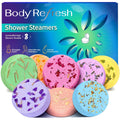 Shower Steamers Aromatherapy - 8 Pack Shower Bombs with Natural Essential Oils, Birthday Gifts for Women Self Care Relaxation Home SPA Stress Relief, Gifts for Girlfriend Teacher Womens Christmas Gift