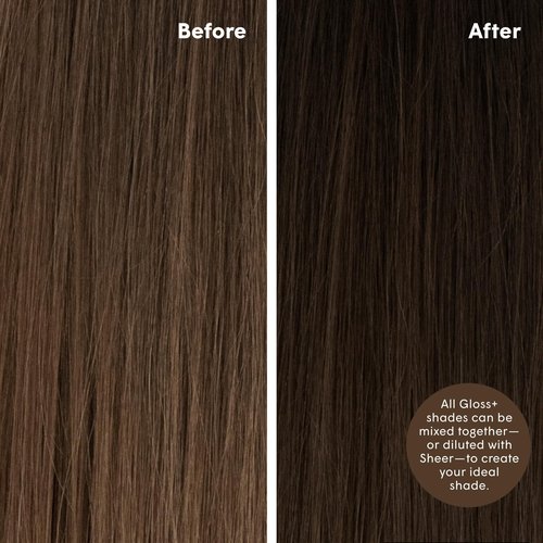 dpHUE Gloss+, Cool Medium Brown - 6.5 oz (8-12 Applications) - Semi-Permanent Hair Color & Conditioner - Lasts Up to Eight Washes - Paraben, SLS & SLES Sulfate Free - Vegan, Leaping Bunny Certified
