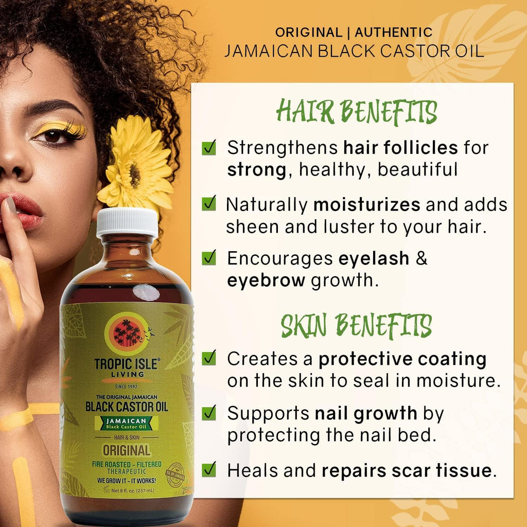 Tropic Isle Living Jamaican Black Castor Oil (1, 4 oz)