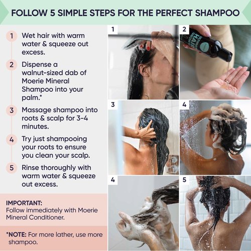 Moerie Ultimate Hair Growth Conditioner – For Longer, Thicker, Fuller Hair - Vegan Friendly Volumizing Hair Products – Paraben & Silicone Free – All Hair Types – Reverse Hair Loss – 8.45 fl oz (250ml)