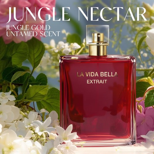 A CENTER 4PCS Perfume Set for Women - Floral Fragrance Gift Set with Vanilla,Sweet Fruity Eau De Parfume| 3.4 Fl Oz Each(La Vida Bella,La Vida Bella Crystal,La Vida Bella Ext,Valentine Milano)