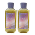 Bath & Body Works Shower Gel, Gift Set of 2, 10oz Each (Snowflakes Cashmere)