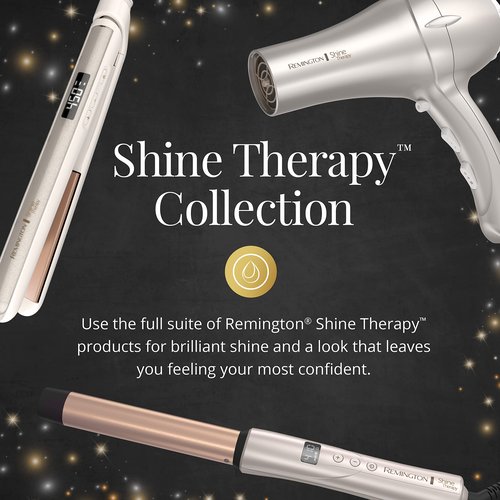 Remington Shine Therapy Argan Oil & Keratin Treated Hot Rollers Set, Professional Hair Curlers for Setting All Hair Lengths from Short and Medium to Long