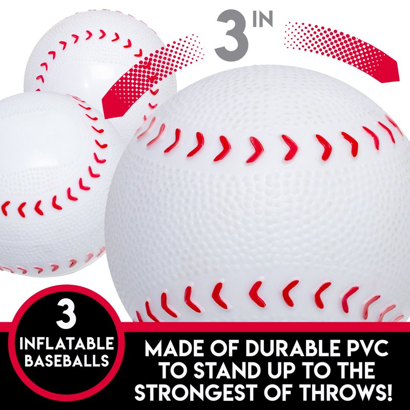 Franklin Sports Inflatable Five-Hole Baseball Target - Baseball