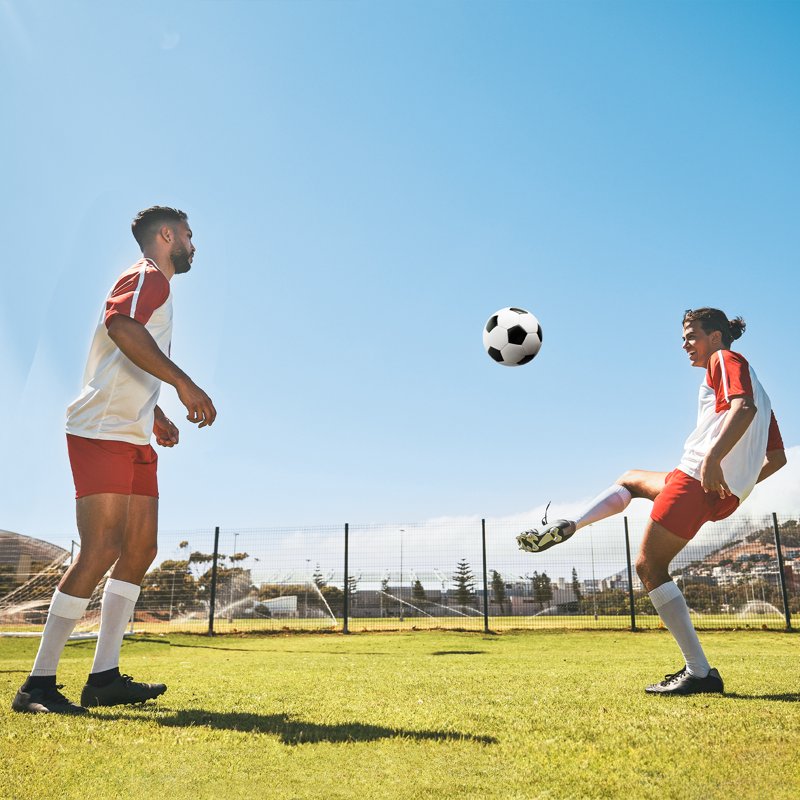 PlayZap Soccer Ball Size 3/4/5 with Pump – Single or 2 Pack, Official Size & Weight, Indoor/Outdoor