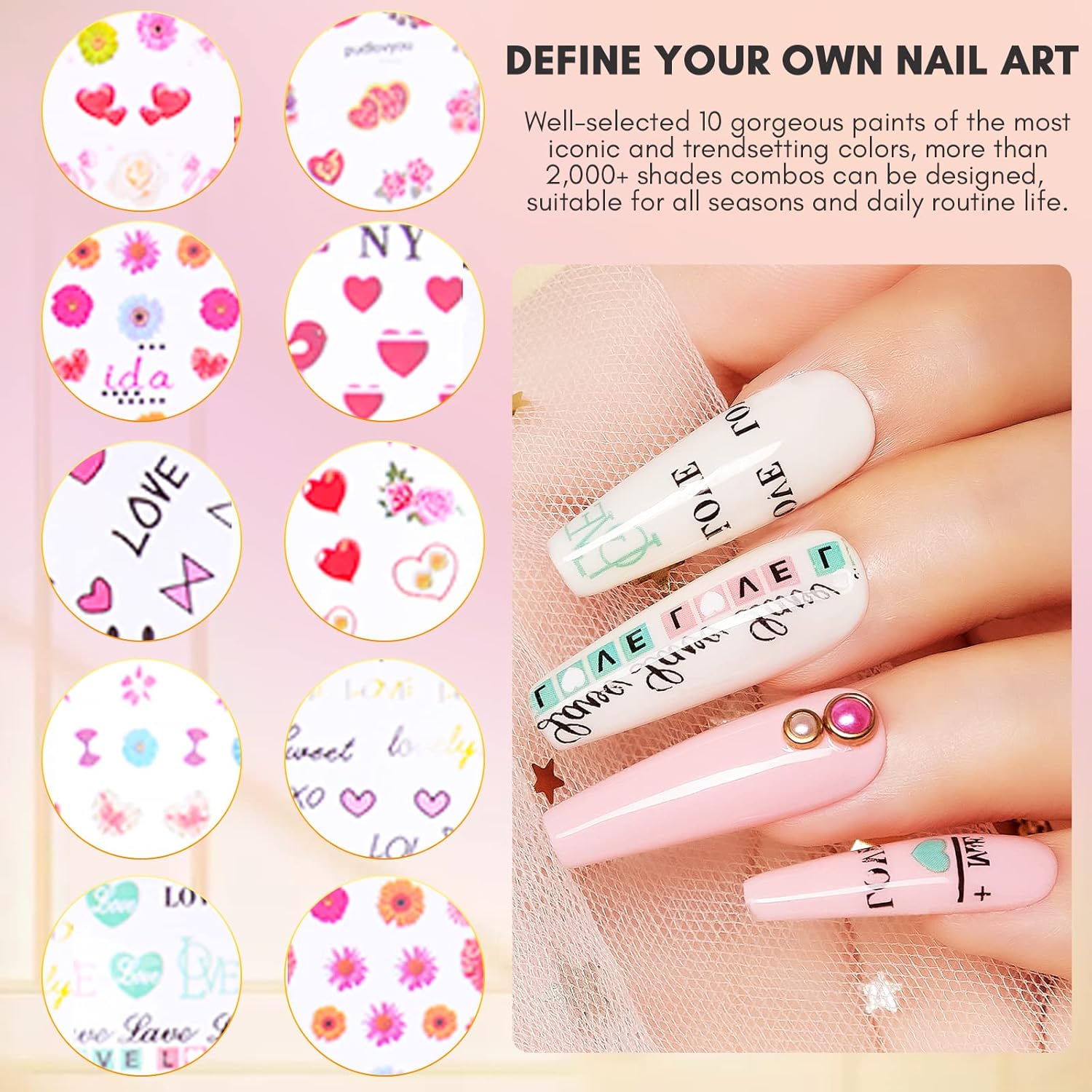 Makartt Nail Foil Glue Gel - Strong Adhesion Transfer Gel for Nail Art, 15ML