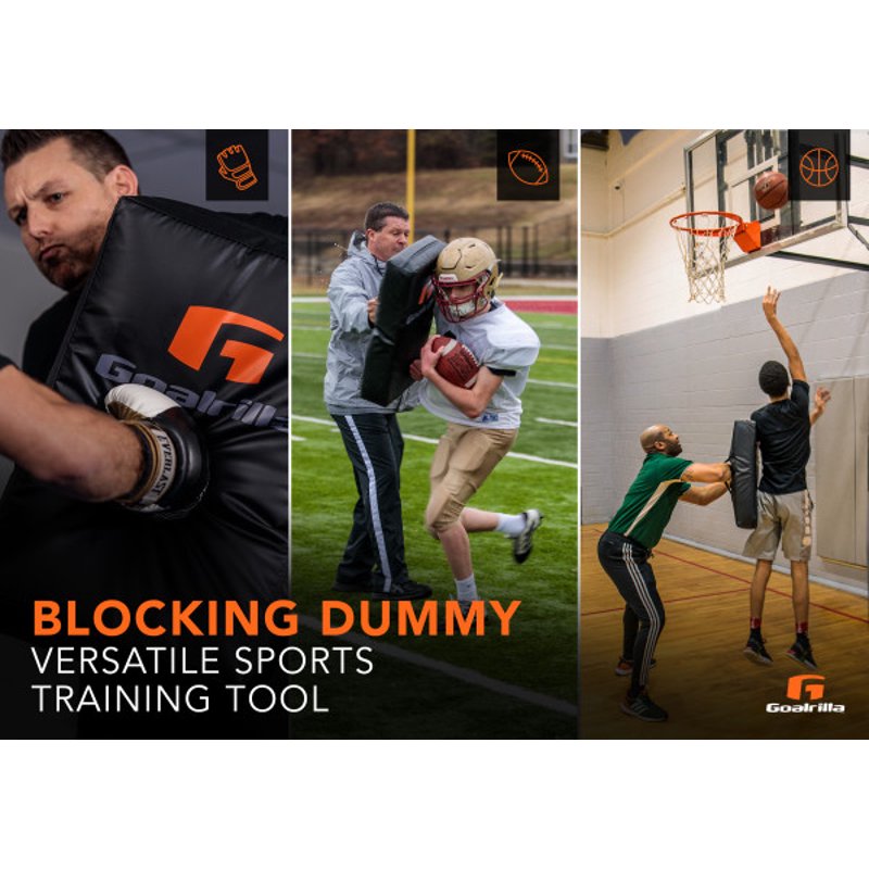 Football Blocking Dummy - Heavy Duty Foam & PVC Training Equipment
