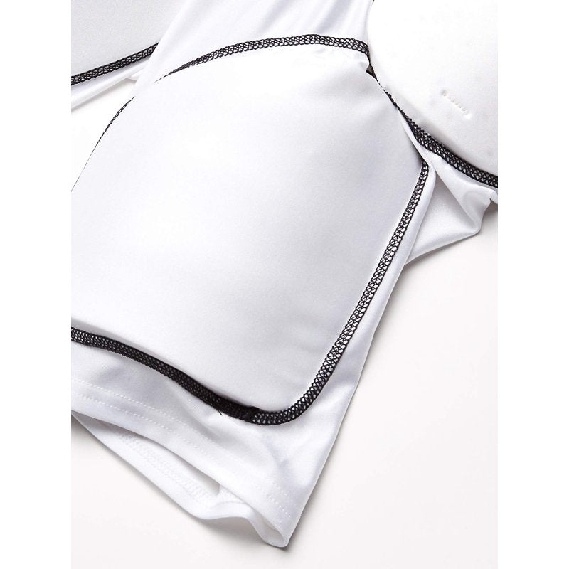 Football Girdle with 5 Pads - Adult XL White Protective Gear