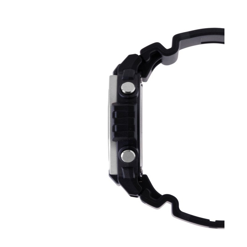 Digital Sport Watch with Stainless Steel Bezel and 10-Year Battery - Water Resistant