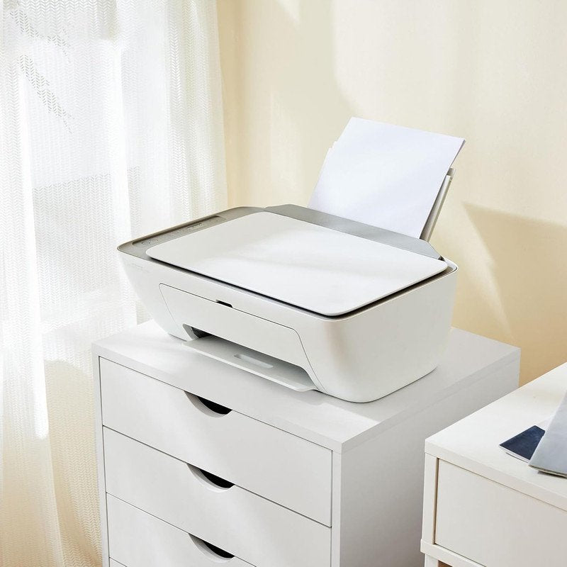 Wooden Rolling File Cabinet with 5 Drawers - Mobile Storage for Home Office
