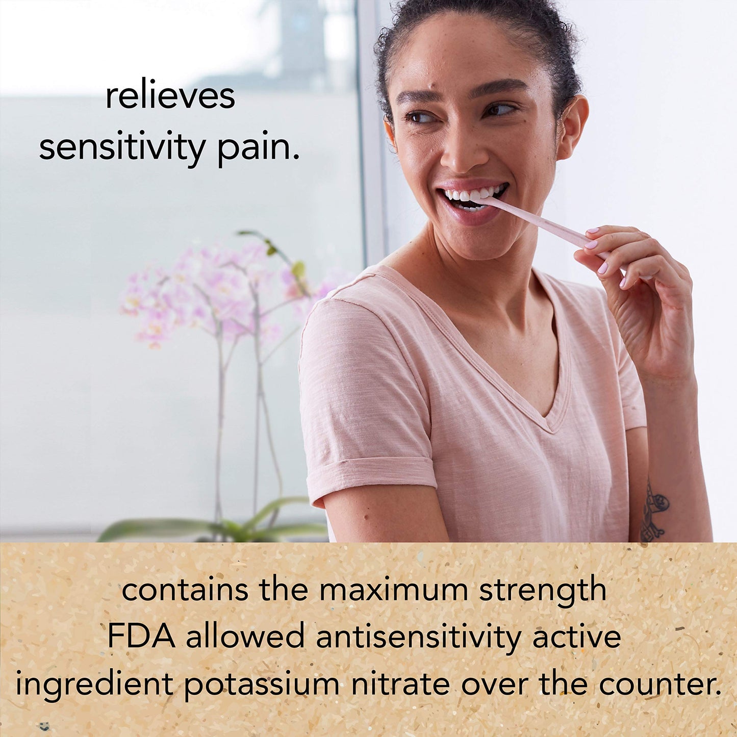 Hello Oral Care Sensitivity Relief Toothpaste for Sensitive Teeth with Fluoride + Coconut Oil Vegan SLS Free Whitening Oz, Soothing Mint, 4 Ounce