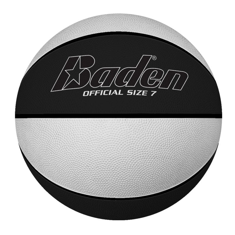 Rubber Basketball - Official Size 29.5" & Intermediate 28.5" Indoor & Outdoor Play