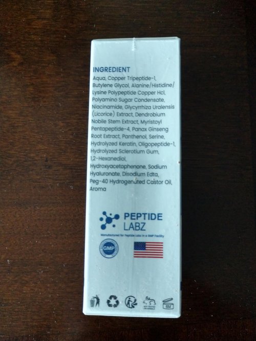 Copper Peptide 10% GHK-CU, 5% AHK-CU peptides Hair Growth Treatment Serum