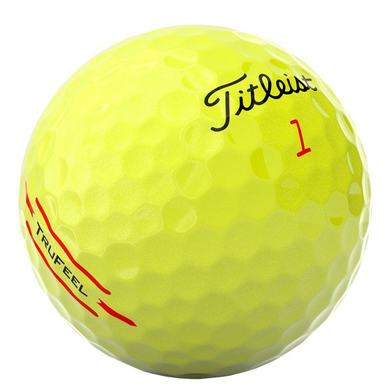 Titleist TruFeel Golf Balls - Soft Feel, Long Distance & Control