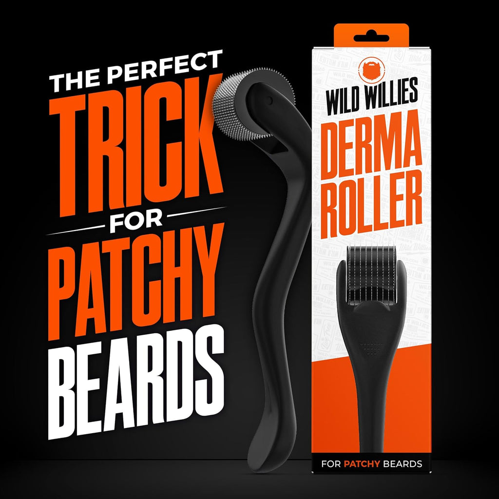 Wild Willies Beard Growth Serum for Men - Natural Beard Serum with Biotin, Caffeine & Essential Beard Oil for Fuller, Thicker Facial Hair Enhancer - Daily Grooming, Nourishes & Hydrates Facial Hair