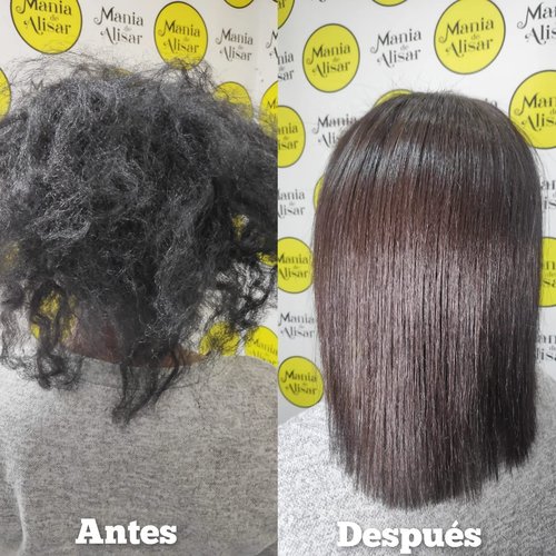 Mania de Alisar Anti-Residue Shampoo and Brazilian Keratin Smoothing Treatment, 2 x 300 ml