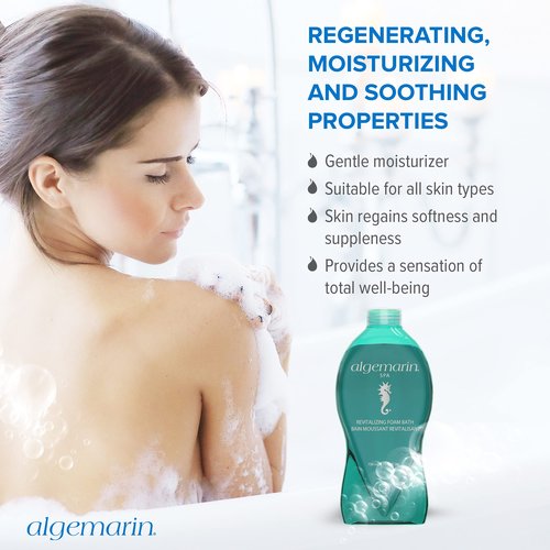 Algemarin Spa Scent Foam Bath – European Sea Aromatherapy (2-Pack, 500 ml)