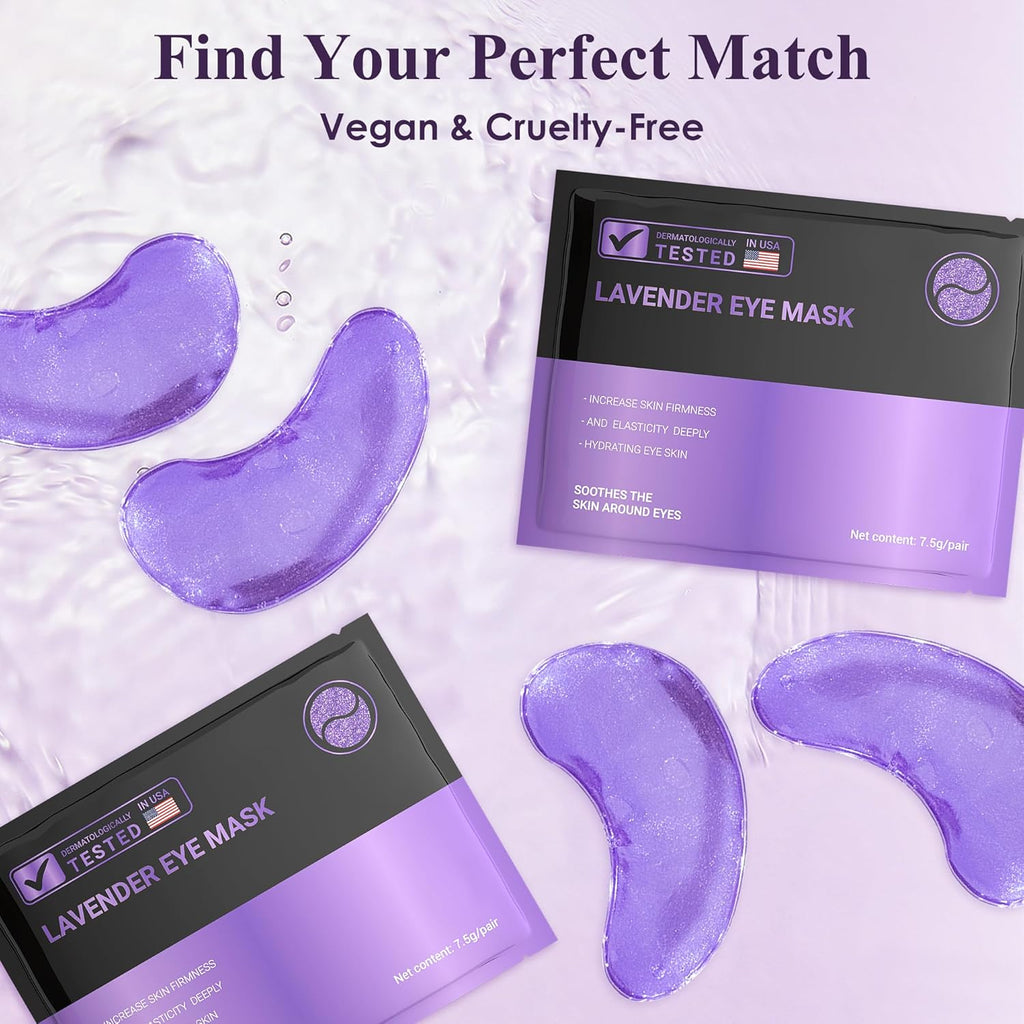 Under Eye Patches (30 Pairs), 24K Gold Under Eye Mask for Puffy Eyes, Dark Circles,Bags and Wrinkles with Collagen,Relieves Pressure and Reduces Wrinkles,Revitalises and Refreshes Your Skin