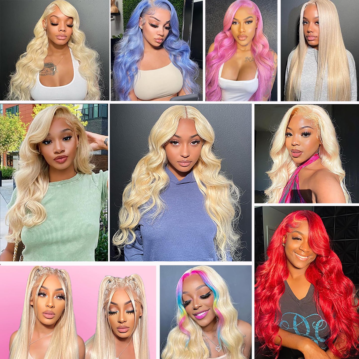 30 Inch 613 Lace Front Wig Human Hair 13x4 Body Wave Blonde Lace Front Wigs Human Hair Transparent 613 HD Lace Frontal Wig Pre Plucked with Baby Hair 180% Density