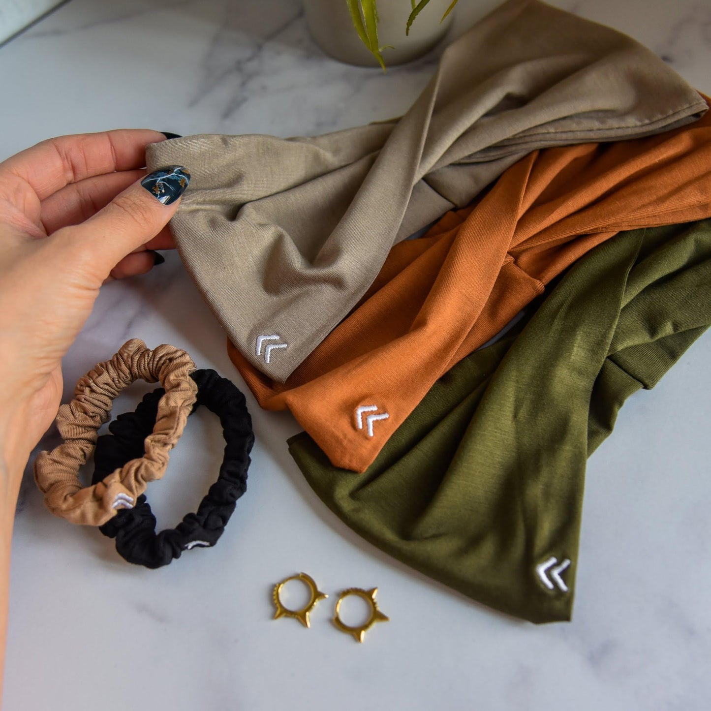 Soulvation Soft Stretch Twist Headband, for Sports Yoga Workout, Buttery Bamboo, Comfortable Headwrap Fabric Hair Band, Women's Thick Wide Head Band…