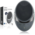 COSLUS Facial Cleansing Brush Face Scrubber : Portable Silicone Waterproof Rechargeable Face Wash Brush, 5 Cleansing Modes, Electric Deep Cleaning for Men & Women, Removing Blackhead, Exfoliating