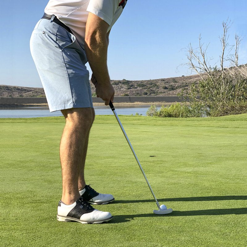 Golf Putter 35 Inch Classic Two-Way Head Premium Grip for Left & Right Handed Players