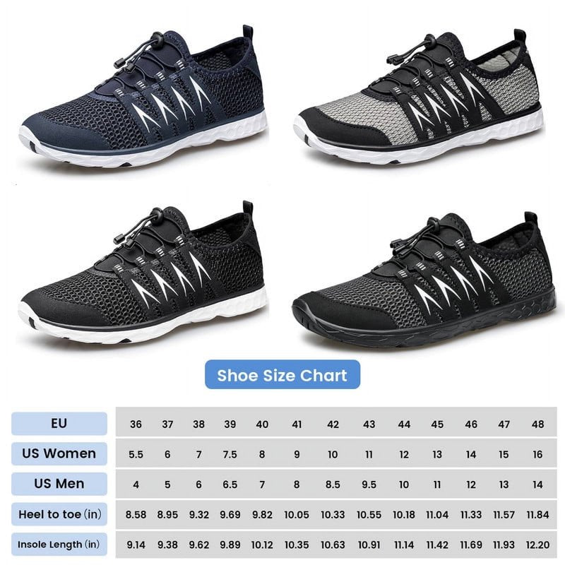 Unisex Water Shoes for Men and Women Quick Dry Aqua Sports Footwear