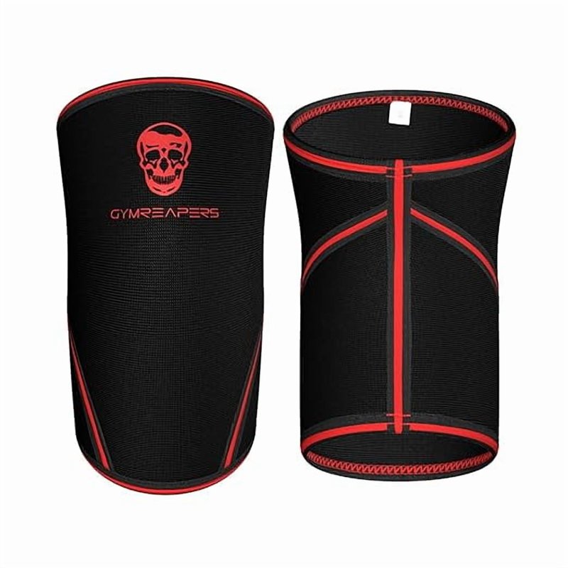 Knee Sleeves for Weightlifting & Powerlifting - 7MM Compression Support Pair