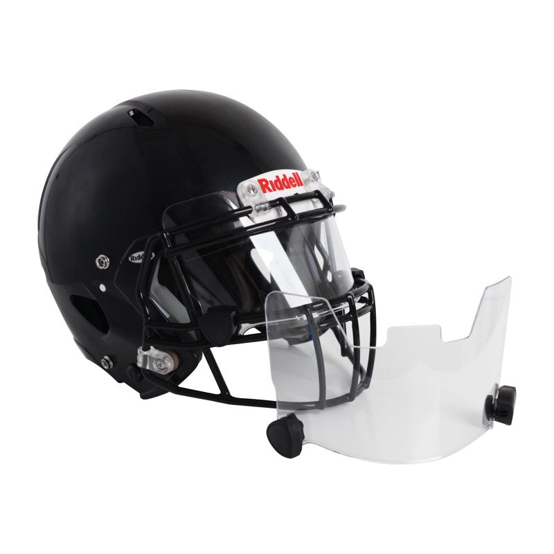 Football Visor Clear Helmet Eye-Shield with Clips for Game & Practice