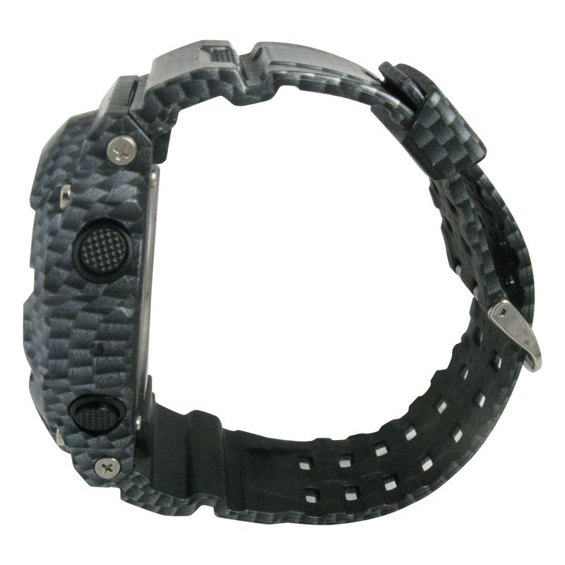 George Men's Solar Digital Wristwatch with Water Resistance and Backlight