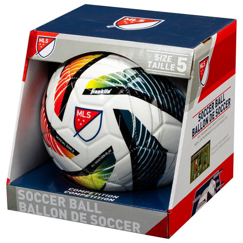 Franklin MLS Tornado Soccer Ball - Official Size 5, Soft Cover - Variation 5