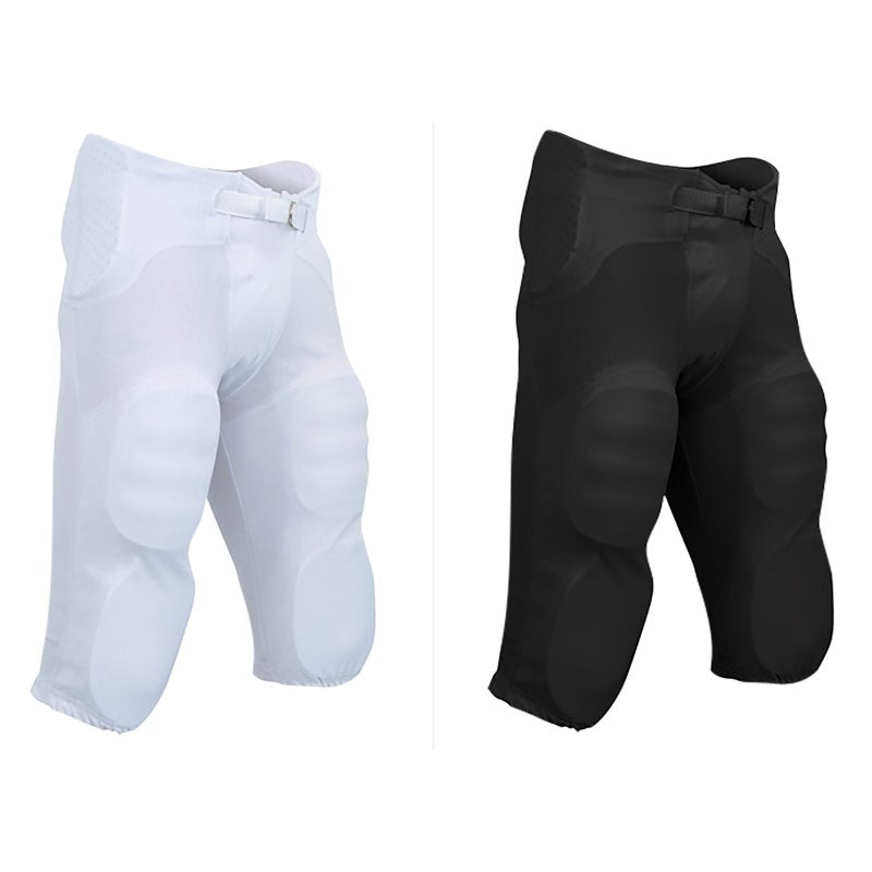 Football Practice Pants with Built-in Pads - Adult Safety Gear