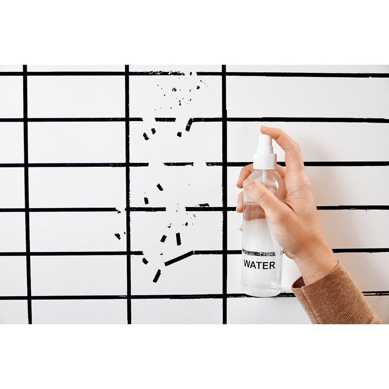 Whiteboard Surface Roll with Permanent Marker Compatibility - 4x3 ft, Pack of 6