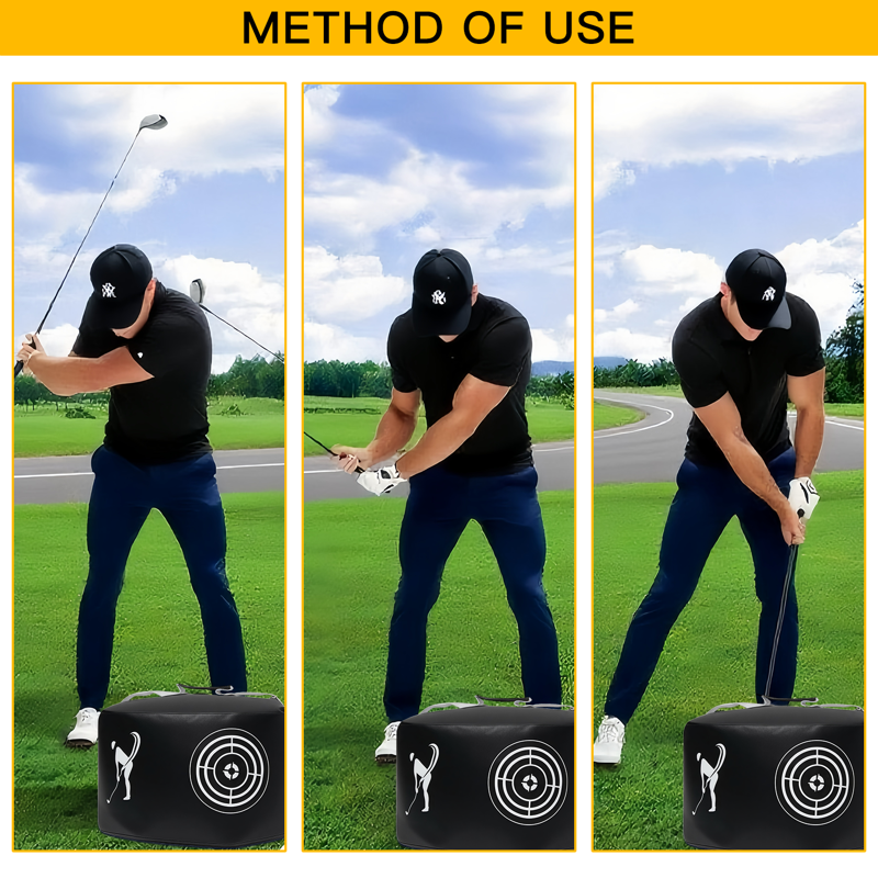 Golf Impact Bags - Portable Swing Trainer for Indoor & Outdoor Practice