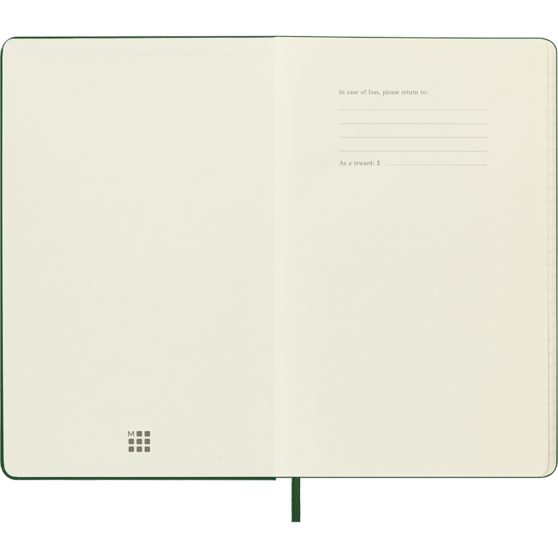 Moleskine Classic Hard Cover Notebook - Ruled Large Journal