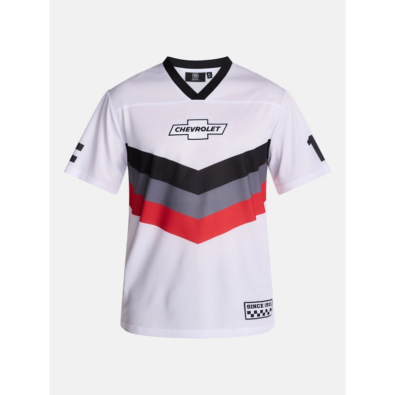 Chevrolet Graphic Mesh Soccer Jersey - White 3XL (Variation of THIS listing)