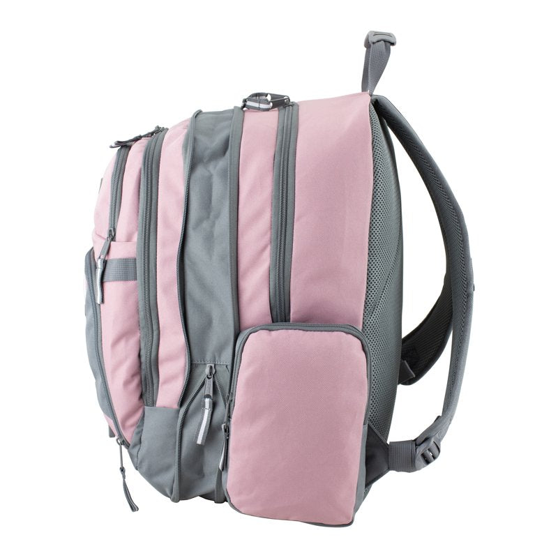 Expandable Laptop Backpack with Multiple Pockets & Water-Resistant Bottom