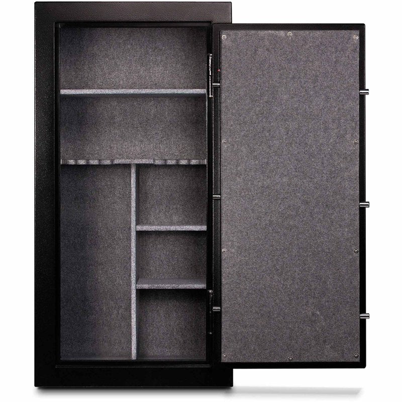 24 Gun Safe with Fireproof Security Lock - Heavy Duty Steel Construction
