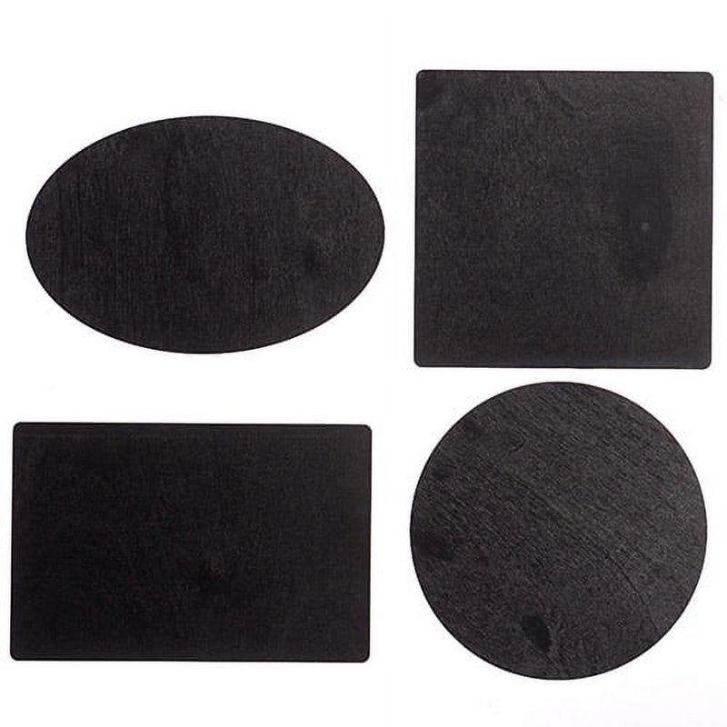 Wooden Chalkboard Shapes Set for DIY Crafts and Home Decor