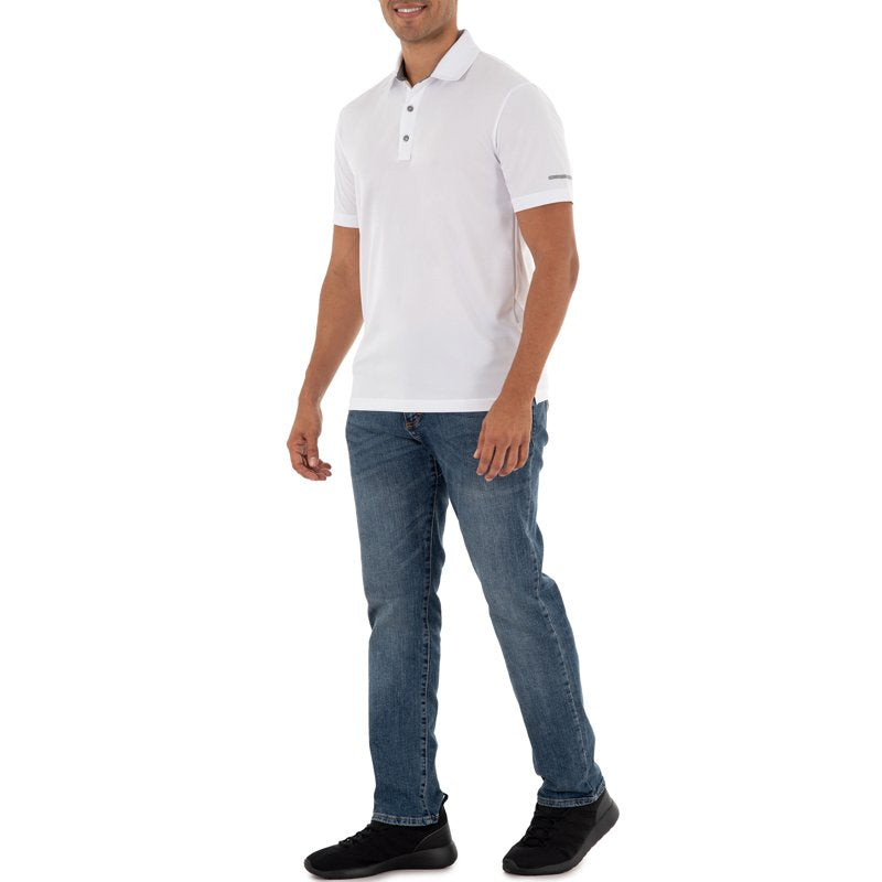 Men's Quick Dry Polo Shirt - Breathable, Moisture Wicking Active Fit
