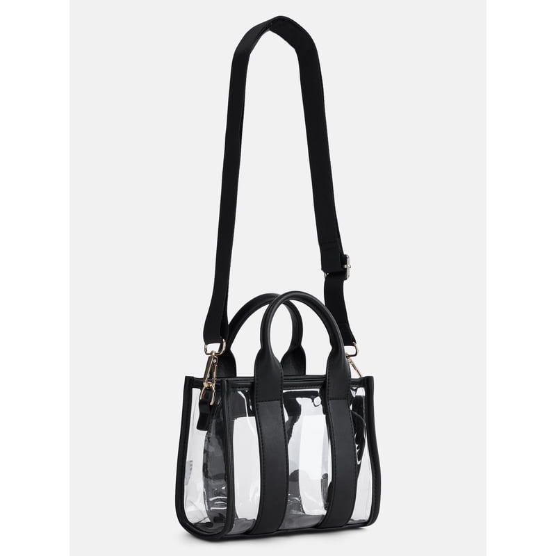 Clear Boxy Tote Bag for Women - Stadium Approved Game Day Bag, Multiple Colors