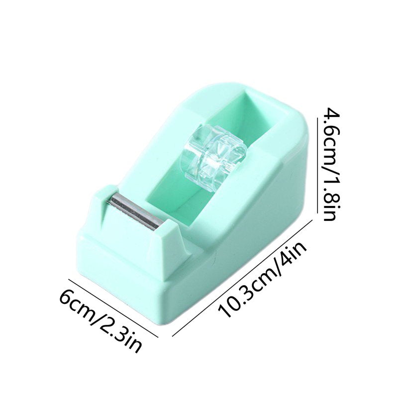 Heavy Duty Desktop Tape Dispenser with Non-Skid Base for Office & Retail Packaging
