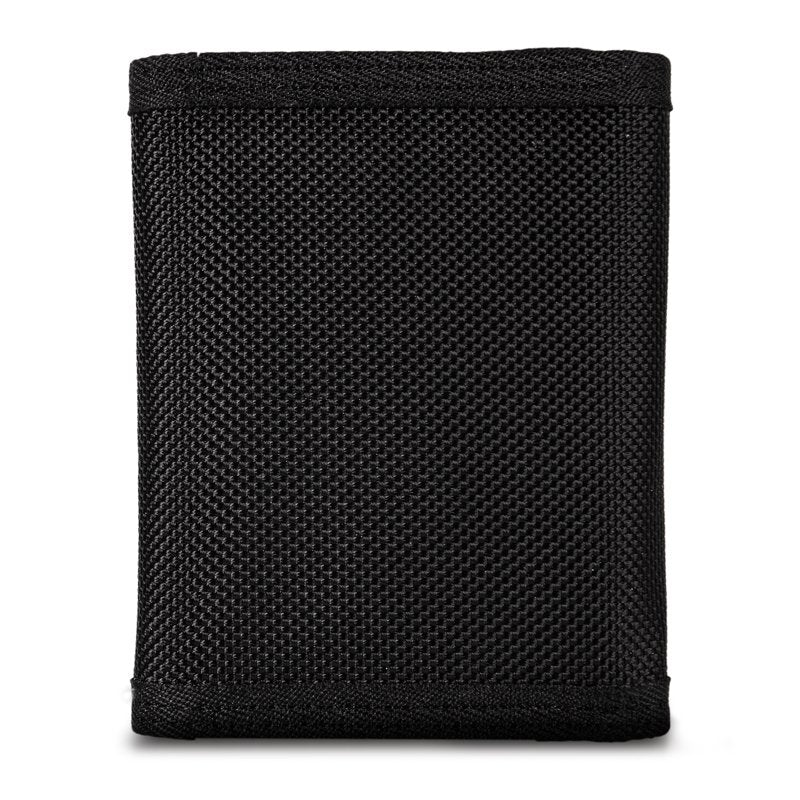 Reebok Nylon Trifold Wallet with RFID Protection, Slim Card Organizer