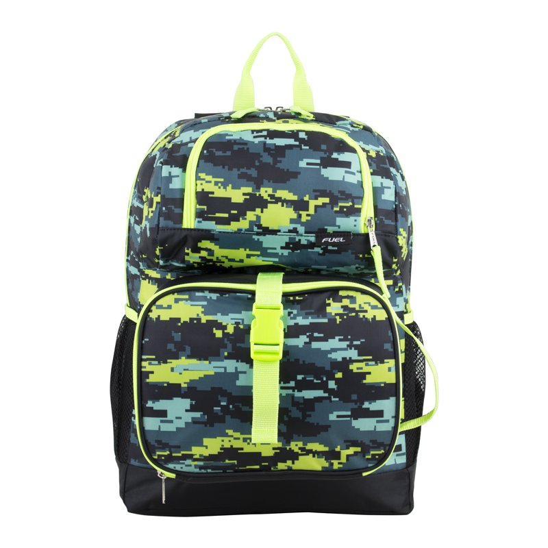 Unisex 4-Piece Backpack Set with Lunch Box Shoe Pouch & Storage - Multiple Colors