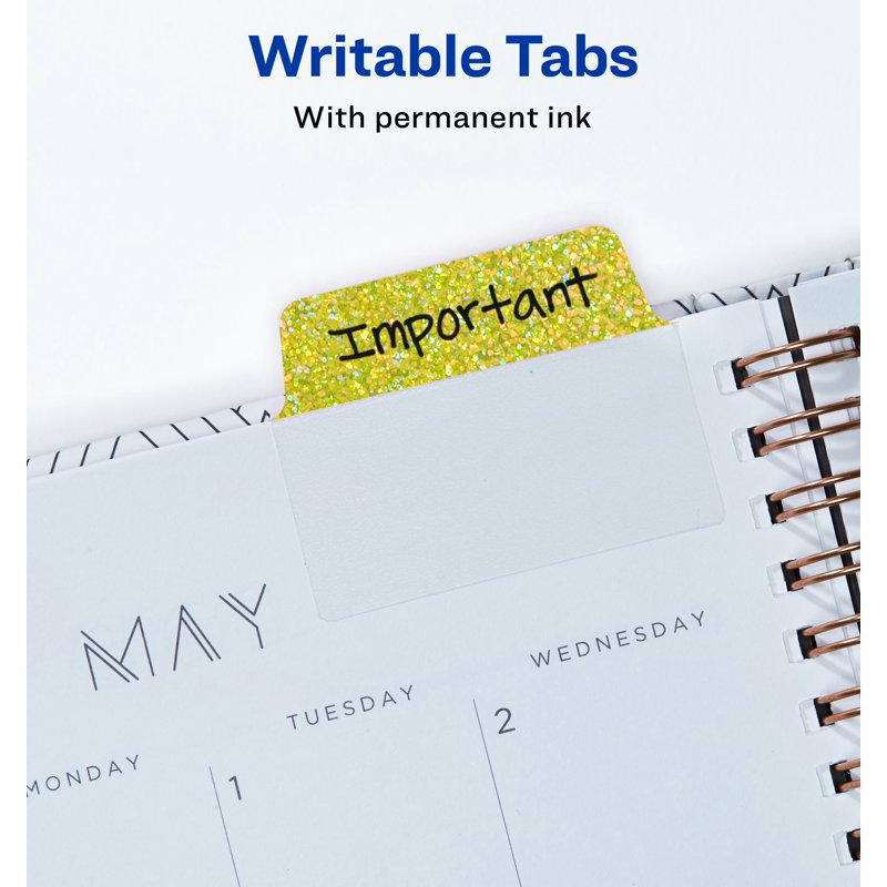 UltraTabs Multi-Use Write-On Page Tabs - Assorted Orange, 18 Pack