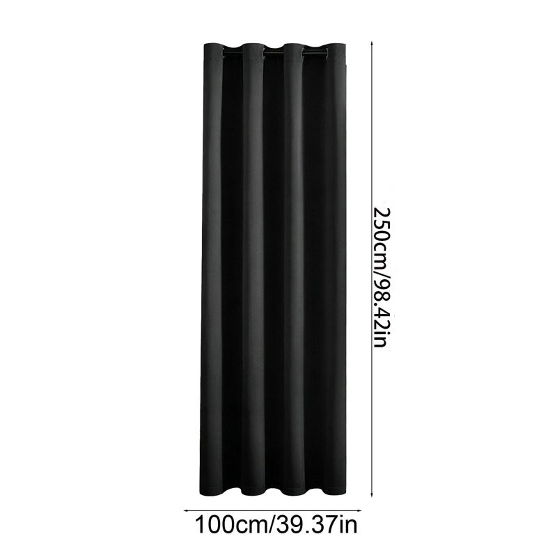 Insulated Blackout Curtains for Living Room & Bedroom Privacy & Noise Reduction
